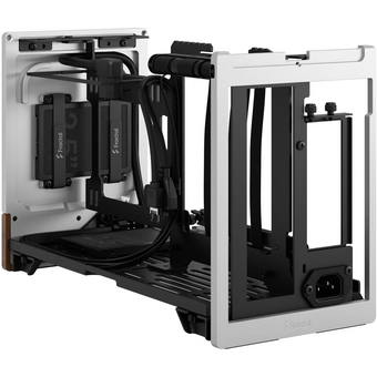 Корпус Fractal Design Terra (FD-C-TER1N-02) без БП, Mini-Tower, no fans, 1xUSB-A 3.0 + 1xUSB 3.2 Type-C, SFX PSU Support, mITX Silver 