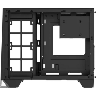  Корпус Formula Crystal Z4M (crystal z4m black), mATX, Midi-Tower, без БП, черный 