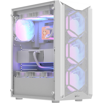  Корпус Formula Air Power G1 Plus (air power g1 plus white), ATX, Midi-Tower, без БП, белый 