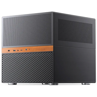  Корпус JONSBO N6 black, без БП, Mini-Tower, 2x120mm, 1xUSB-A 3.0 + 3.2, mATX, mITX 