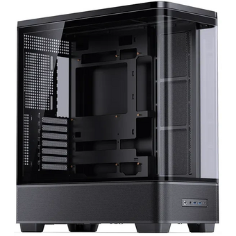  Корпус JONSBO TK-5 Black, TG (aquarium), mini-ITX, mATX, ATX, черный 
