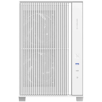  Корпус ID-Cooling Flow 500 AIR White mATX/win TG/3 fans/Gen2 Type C/CPU 180mm/GPU 403mm/ no PSU 