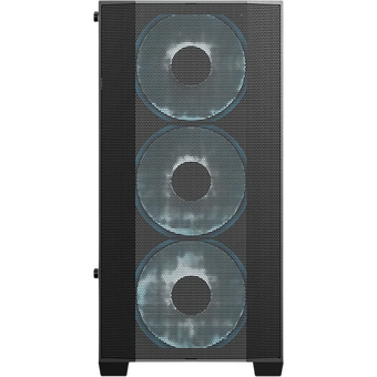  Корпус Accord ACC-195M, mATX, Mini-Tower, без БП, черный 