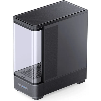 Корпус JONSBO TK-5 Black, TG (aquarium), mini-ITX, mATX, ATX, черный 
