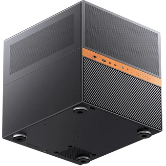  Корпус JONSBO N6 black, без БП, Mini-Tower, 2x120mm, 1xUSB-A 3.0 + 3.2, mATX, mITX 