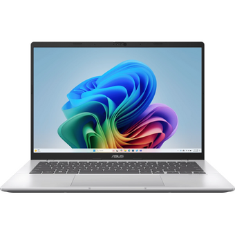  Ноутбук ASUS Vivobook 14 M1407KA (90NB15H3-M009C0) AMD Ryzen AI 5 330 2000MHz/14"/1920x1200/16GB/512GB SSD/AMD Radeon 820M/Wi-Fi/BT/Без ОС/Silver 