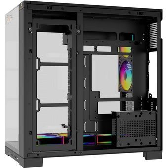  Корпус Thermalright TR-A70 Fan5-M (TRA70F5MB) / Black / TG / 5 x120mm ARGB PWM Fans / USB Type-C / ATX 