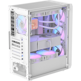  Корпус Formula Air Power G1 Plus (air power g1 plus white), ATX, Midi-Tower, без БП, белый 