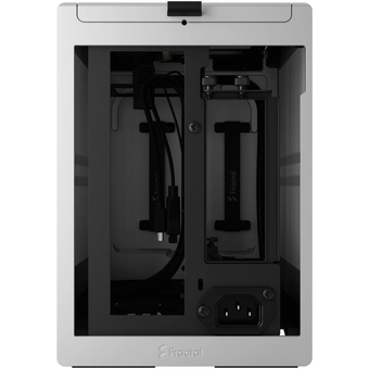 Корпус Fractal Design Terra (FD-C-TER1N-02) без БП, Mini-Tower, no fans, 1xUSB-A 3.0 + 1xUSB 3.2 Type-C, SFX PSU Support, mITX Silver 