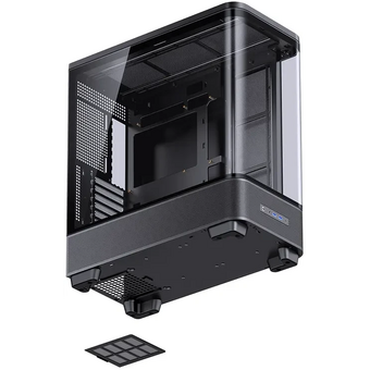  Корпус JONSBO TK-5 Black, TG (aquarium), mini-ITX, mATX, ATX, черный 