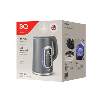 Электрочайник BQ KT1063DW Gray 