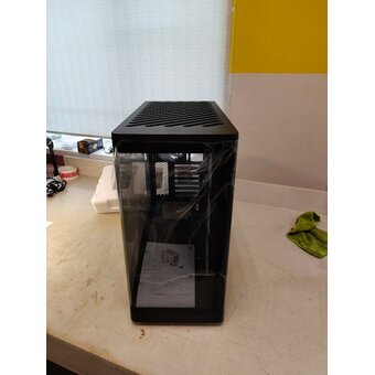  УЦ Корпус Formula V Line Crystal U9 PA Black, ATX, Type-C*1, USB3.0*2, Curved Glass, Side 3x Performance ARGB (плохая упаковка,заводской дефект литья) 