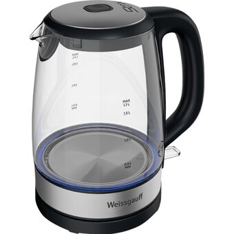  Электрочайник Weissgauff WK 1712 EcoGlass Nero 
