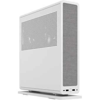  Корпус Fractal Design Ridge (FD-C-RID1N-12) без БП, 2x140mm, 2xUSB-A 3.2 + 1xUSB Type-C, SFX PSU Support, mITX White 