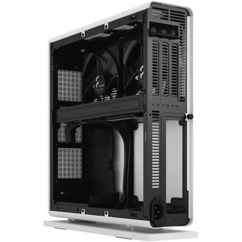  Корпус Fractal Design Ridge (FD-C-RID1N-12) без БП, 2x140mm, 2xUSB-A 3.2 + 1xUSB Type-C, SFX PSU Support, mITX White 