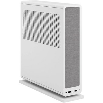  Корпус Fractal Design Ridge (FD-C-RID1N-12) без БП, 2x140mm, 2xUSB-A 3.2 + 1xUSB Type-C, SFX PSU Support, mITX White 