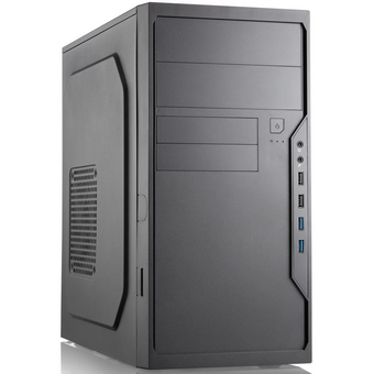  Корпус Foxline FL-733R (FL-733R-FZ500R-U32) , БП 500Вт. mATX, 2x5.25EXT, 2x3.5EXT, 5x3.5INT, 2xUSB3.0, HDA, w/o FAN, w/500W ATX PSU 