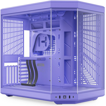  Корпус HYTE Y70 (CS-HYTE-Y70-TM), без БП, Midi-Tower, TG, no fans, 2xUSB-A 3.2, 1xUSB Type-C, E-ATX, ATX, mITX Taro Milk 