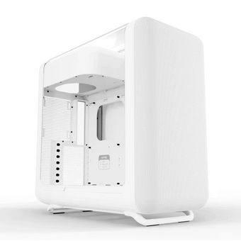  Корпус HYTE X50 (CS-HYTE-X50G-WW) без БП, Midi-Tower, TG, no fans, 2xUSB-A 3.2, 1xUSB Type-C, E-ATX, ATX, mITX White Snow 