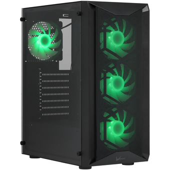  Корпус Formula V Line Air Power G1 Black, ATX, USB3.0*1, USB2.0*2, Front 3x120mm ARGB, Rear 1x120mm ARGB 