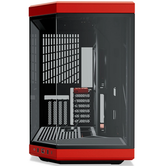  Корпус HYTE Y70 (CS-HYTE-Y70-BR), без БП, Midi-Tower, TG, no fans, 2xUSB-A 3.2, 1xUSB Type-C, E-ATX, ATX, mITX Black Cherry 