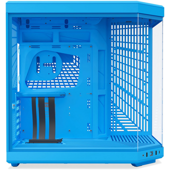  Корпус HYTE Y70 (CS-HYTE-Y70-BM), без БП, Midi-Tower, TG, no fans, 2xUSB-A 3.2, 1xUSB Type-C, E-ATX, ATX, mITX Blueberry Milk 