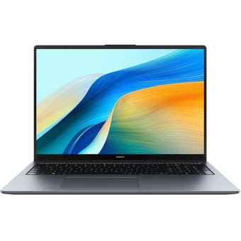  Ноутбук HUAWEI MateBook D 16 MCLG-X (53014HYK_Win11P) Intel Core i7 13700K 3400MHz/16"/1920х1200/16GB/1024GB SSD/Intel UHD Graphics/Wi-Fi/Bluetooth 