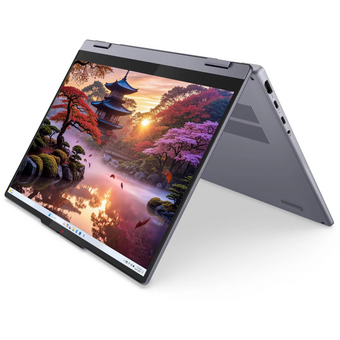  Ноутбук Lenovo IdeaPad 5 2-in-1 14AKP10 (83KT0056RK) Ryzen AI 5 340 16Gb SSD 512Gb AMD Radeon 840M Graphics 14 WUXGA IPS TS Cam 57Вт*ч No OS Серый 