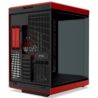  Корпус HYTE Y70 (CS-HYTE-Y70-BR), без БП, Midi-Tower, TG, no fans, 2xUSB-A 3.2, 1xUSB Type-C, E-ATX, ATX, mITX Black Cherry 