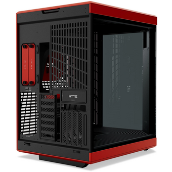  Корпус HYTE Y70 Touch Infinite (CS-HYTE-Y70TTI-RB), без БП, Midi-Tower, TG, LCD, no fans, 2xUSB-A 3.2, 1xUSB Type-C, E-ATX, ATX, mITX Black 