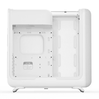  Корпус HYTE X50 (CS-HYTE-X50G-WW) без БП, Midi-Tower, TG, no fans, 2xUSB-A 3.2, 1xUSB Type-C, E-ATX, ATX, mITX White Snow 
