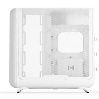  Корпус HYTE X50 (CS-HYTE-X50G-WW) без БП, Midi-Tower, TG, no fans, 2xUSB-A 3.2, 1xUSB Type-C, E-ATX, ATX, mITX White Snow 