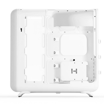  Корпус HYTE X50 (CS-HYTE-X50G-WW) без БП, Midi-Tower, TG, no fans, 2xUSB-A 3.2, 1xUSB Type-C, E-ATX, ATX, mITX White Snow 