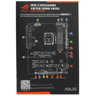 Материнская плата ASUS Rog Crosshair X870E Dark Hero 