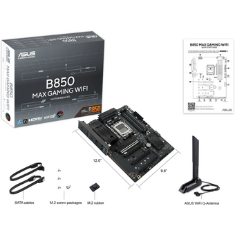  Материнская плата ASUS B850 Max Gaming Wifi (90MB1PR0-M0EAY0) 