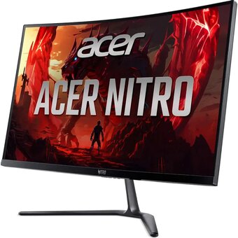  Монитор Acer ED270UF6bmiipx (UM.HE0CD.601) 1500R, 16:9, VA, QHD, 0,5/1ms, 250cd, 320Hz, HDMI, DP, SPK 