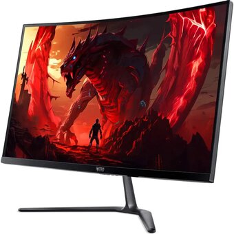  Монитор Acer ED270UF6bmiipx (UM.HE0CD.601) 1500R, 16:9, VA, QHD, 0,5/1ms, 250cd, 320Hz, HDMI, DP, SPK 
