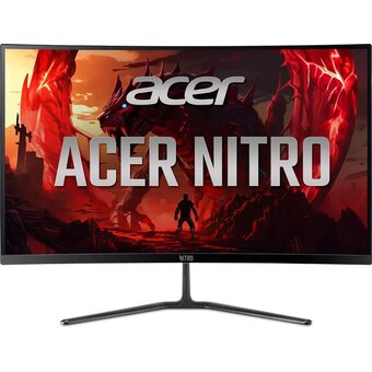  Монитор Acer ED270UF6bmiipx (UM.HE0CD.601) 1500R, 16:9, VA, QHD, 0,5/1ms, 250cd, 320Hz, HDMI, DP, SPK 