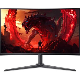  Монитор Acer XZ270UF6bmiiphx (UM.HX0CD.602) 1500R, 16:9, VA, QHD, 0,5/1ms, 250cd, 320Hz, HDMI, DP, SPK, HAS 