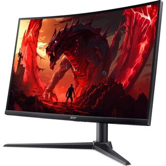  Монитор Acer XZ270UF6bmiiphx (UM.HX0CD.602) 1500R, 16:9, VA, QHD, 0,5/1ms, 250cd, 320Hz, HDMI, DP, SPK, HAS 