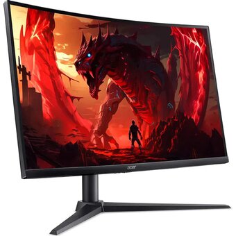  Монитор Acer XZ270UF6bmiiphx (UM.HX0CD.602) 1500R, 16:9, VA, QHD, 0,5/1ms, 250cd, 320Hz, HDMI, DP, SPK, HAS 