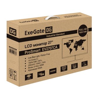  Монитор ExeGate EV2707CA ProSmart (EX300407RUS) 