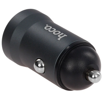  УЦ АЗУ HOCO Z62A Energy single port PD30W car charger Metal gray (плохая упаковка) 
