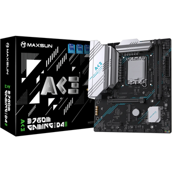  Материнская плата MAXSUN MS-B760M Gaming Wifi Ace D4 II 