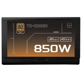  Блок питания Thermalright TR-KG850 850W 80+ Gold (ATX, 3.1, PCIe 5.1, Full modular, 1x24(20+4)pin, 2xCPU 8(4+4)pin, 2xPCIe*2 8(6+2)pin) 
