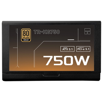  Блок питания Thermalright TR-KG750 750W 80+ Gold (ATX, 3.1, PCIe 5.1, Full modular, 1x24(20+4)pin, 2xCPU 8(4+4)pin, 2xPCIe*2 8(6+2)pin) 