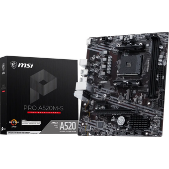  Материнская плата MSI Pro A520M-S 