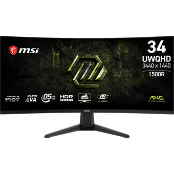  Монитор MSI MAG 346CQDF E20 1500R (9S6-3DD71M-022) 
