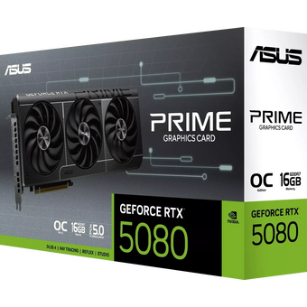  Видеокарта ASUS RTX5080 Prime Evo OC 16GB (Prime-RTX5080-O16G-Evo)(90YV0LX4-M0NA00) GDDR7 256bit 3xDP HDMI 3Fan RTL 