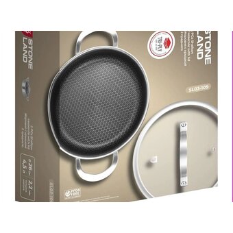 Жаровня StoneLand SL03-109 нерж 